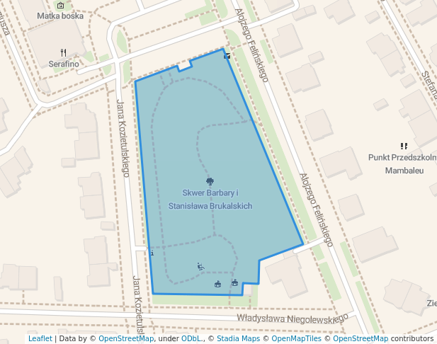 Skwer Barbary i Stanisława Brukalskich