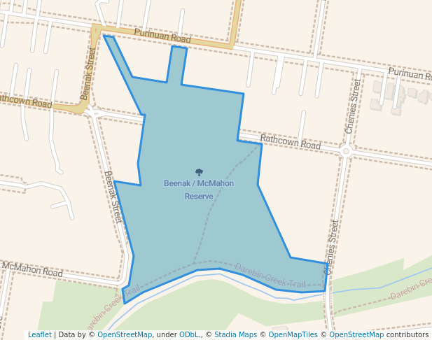 Beenak / McMahon Reserve