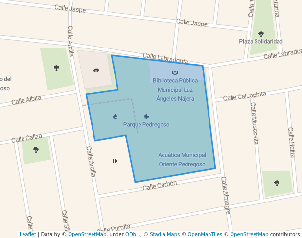 walking in Parque Ecologico Pedregoso Unidad Deportiva map in San Juan del Río