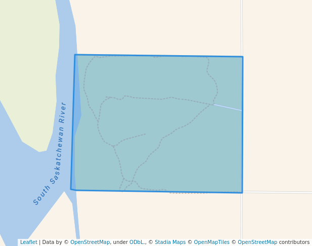 walking in Cranberry Flats Conservation Area map in Outlook
