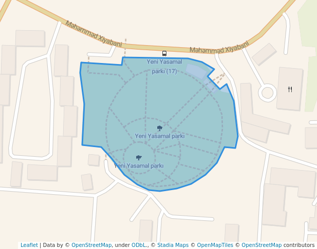 Heydər Əliyev Parkı . Yeni Yasamal