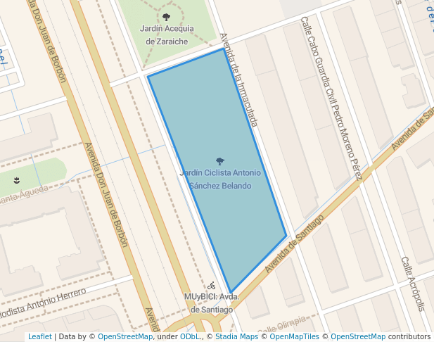 Jardín Ciclista Antonio Sánchez Belando