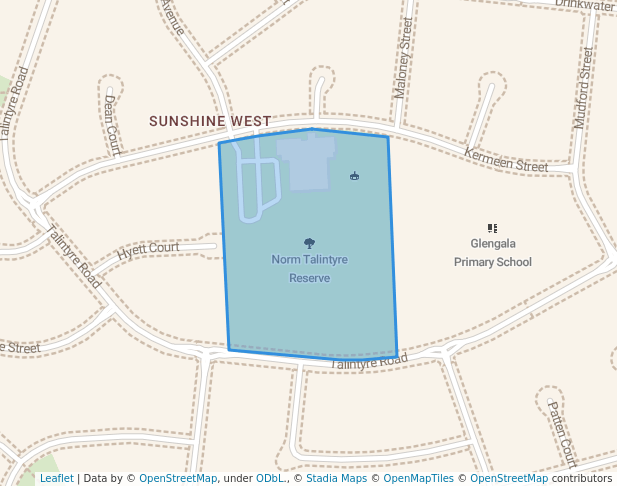 Norm Talintyre Reserve