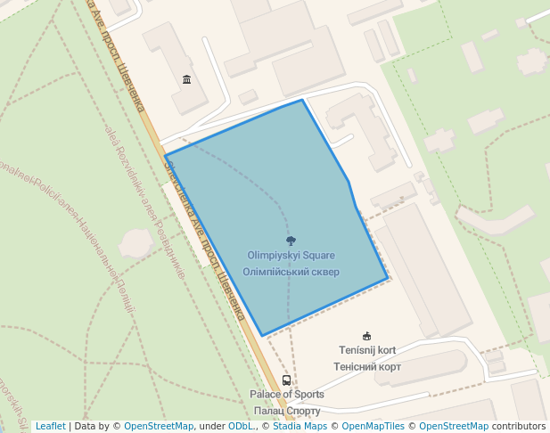 Olimpiyskyi Square