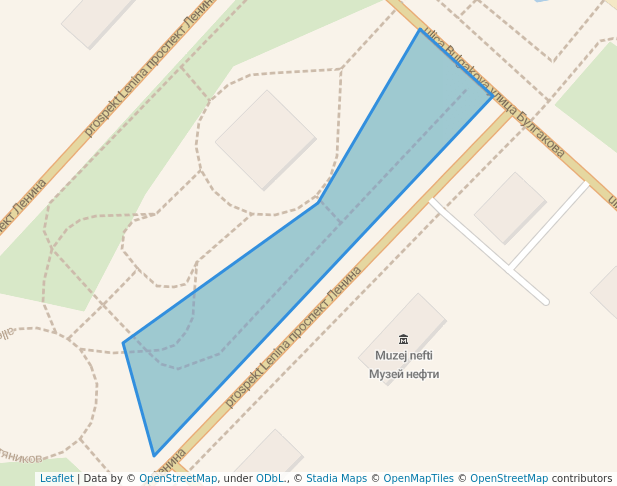 Парк аллея нефтяников