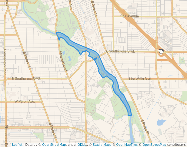 San Antonio River - Mission Reach