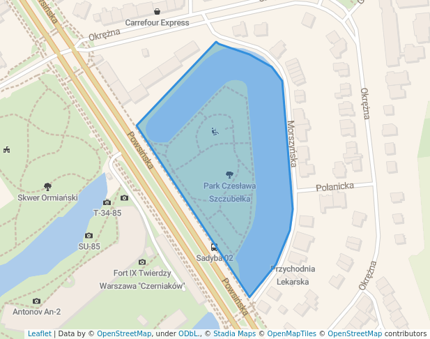 Park Czesława Szczubełka