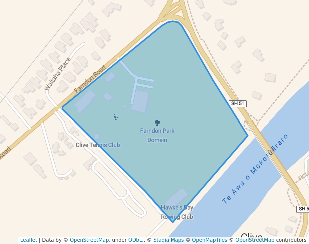 walking in Farndon Park Domain map in Clive