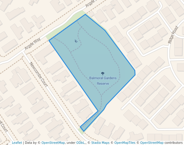 Balmoral Gardens Reserve