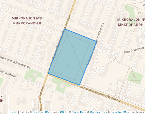 Сквер им. Воинов - Интернационалистов