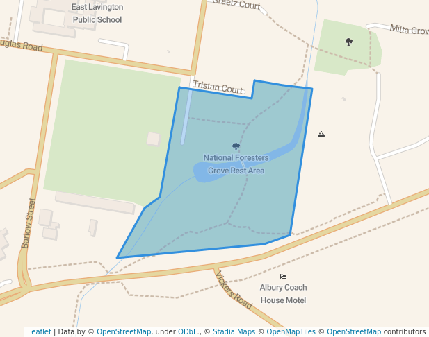 National Foresters Grove Rest Area