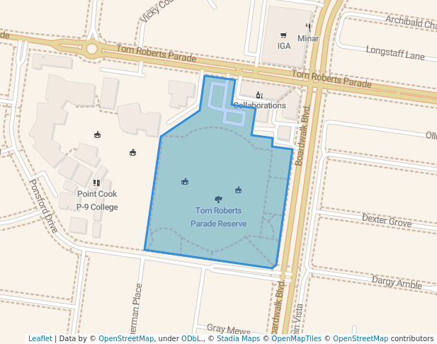 Tom Roberts Parade Reserve