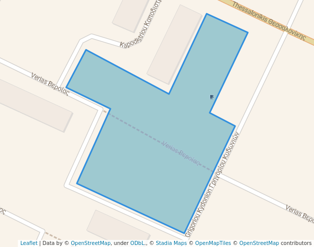 walking in Πλατεία Ιατρού Παπανικολάου map in Egaleo