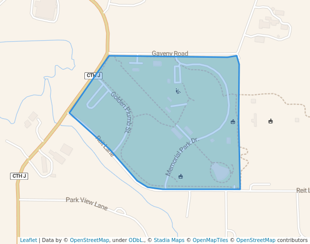 walking in Arcadia Memorial Park map in Arcadia