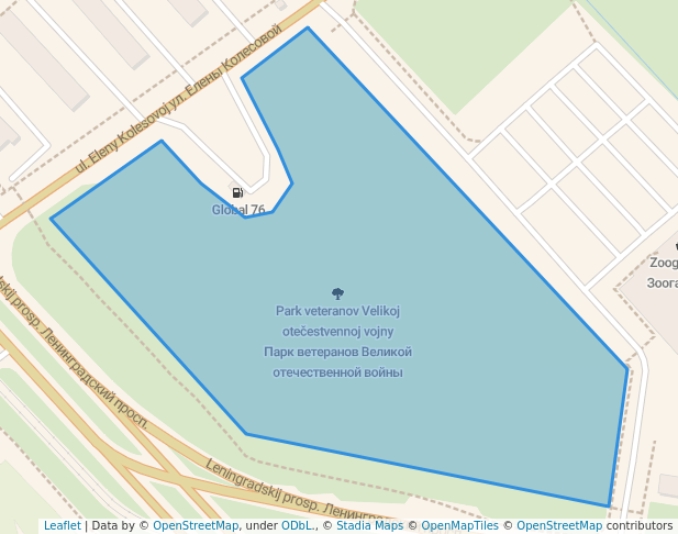 Парк ветеранов Великой отечественной войны