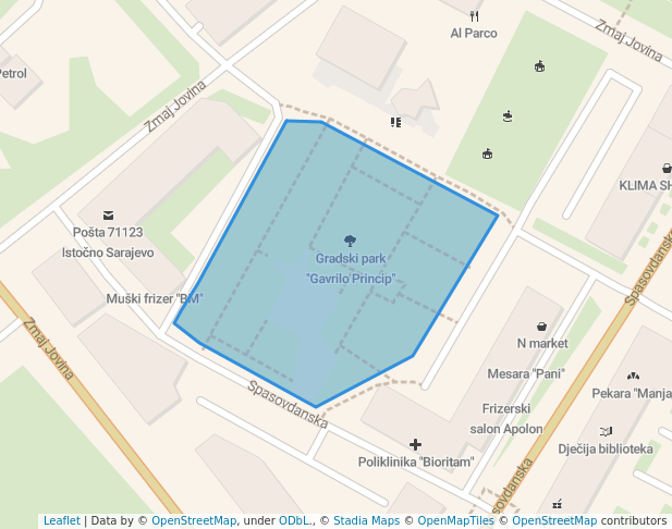 Gradski park "Gavrilo Princip"