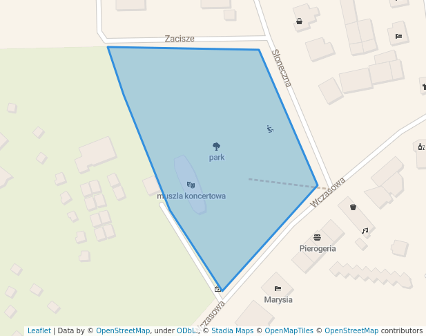 park in Rowy | Map and Routes