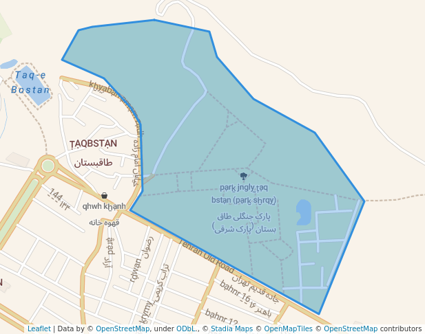 پارک جنگلی طاق بستان (پارک شرقی)