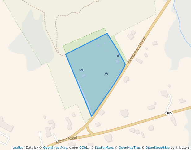 walking in Raynor Gifford Park map in Rochester