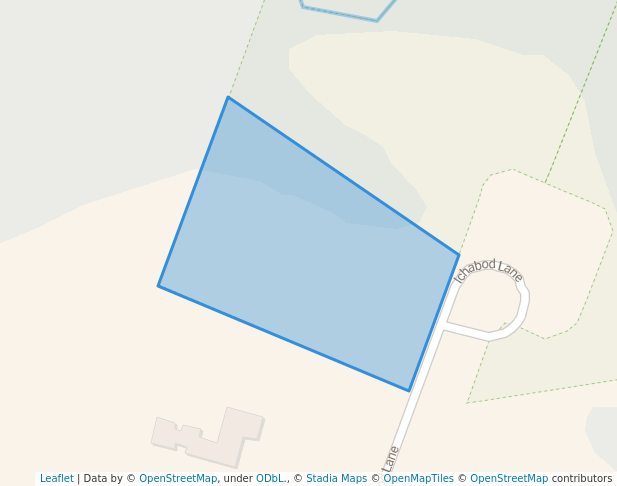 walking in Eastover Farm map in Marion