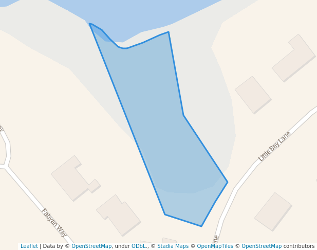 walking in Little Buttermilk Bay map in Bourne