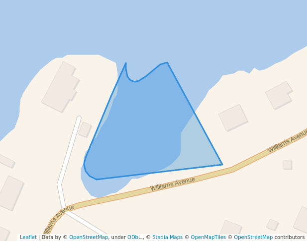 walking in Lily Pond Access map in Bourne