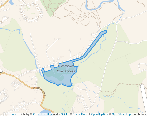 Quinapoxet River Access