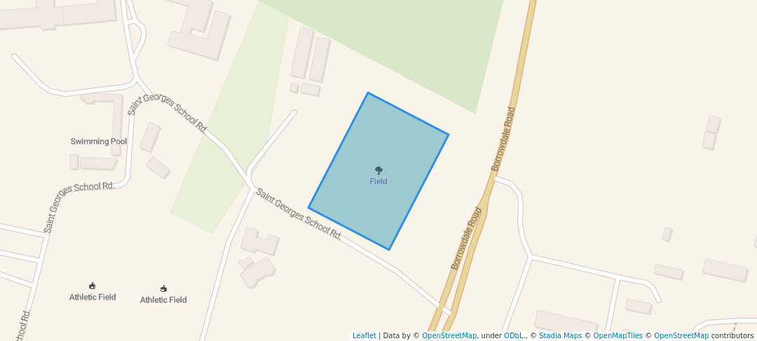 walking in Field map in Harare