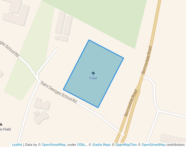 walking in Field map in Harare