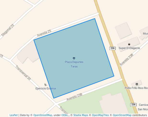 Plaza Deportes Taras