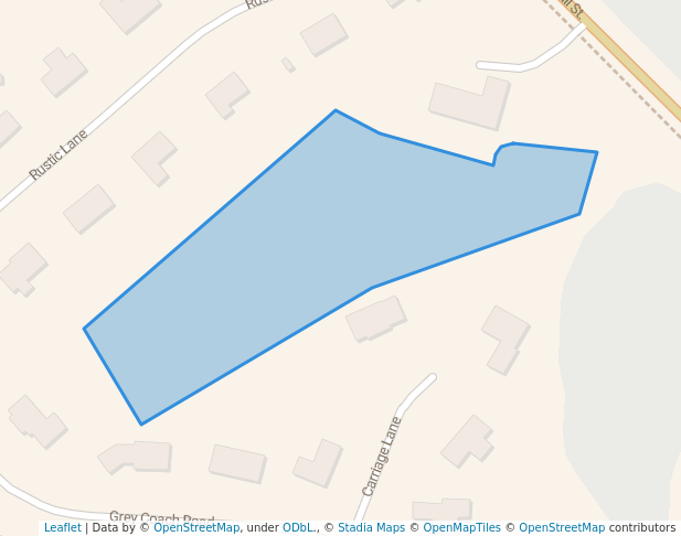 walking in Schneider Woods map in Reading