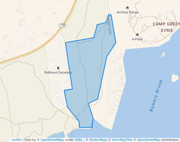 walking in Tufts map in Harvard