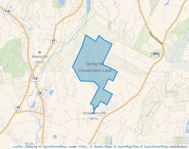 Spring Hill Conservation Land