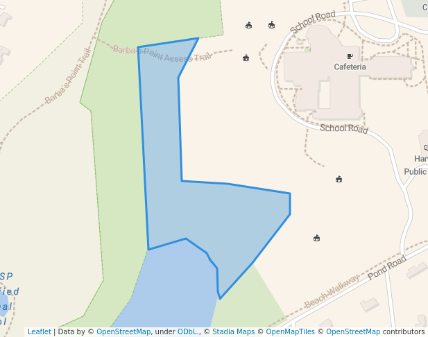 walking in Terry Land map in Harvard