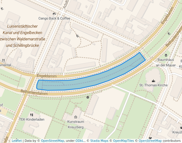 Luisenstädtischer Kanal Waldpflanzengarten