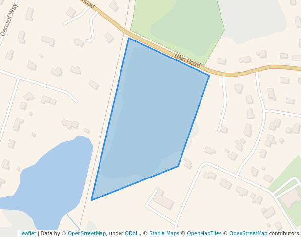 walking in Lawrence St Acres/Wetlands map in Wilmington