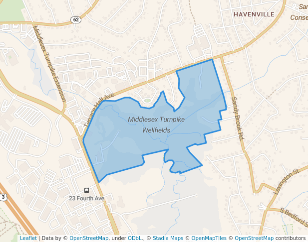 Middlesex Turnpike Wellfields