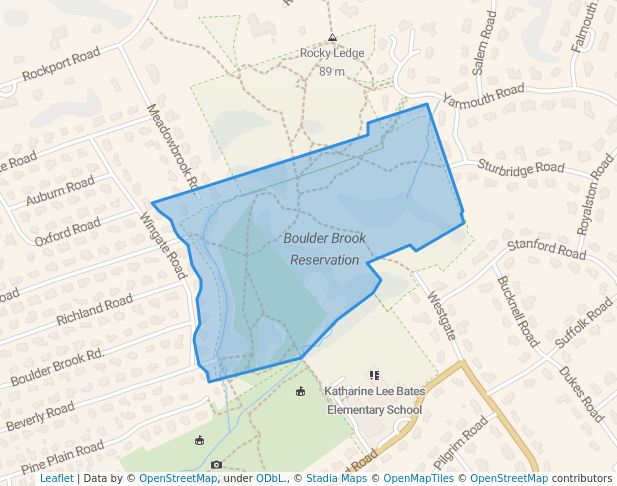 Boulder Brook Reservation