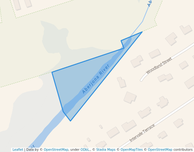 walking in Criterion Rd & Aberjona/Woodla map in Reading