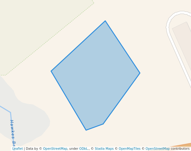 walking in Peabody Conservation Land map in Lynnfield