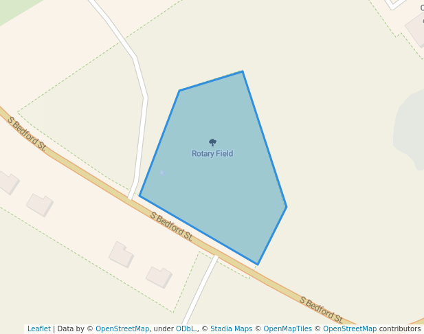 walking in Rotary Field map in Burlington