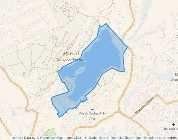 Mill Pond Reservation Land