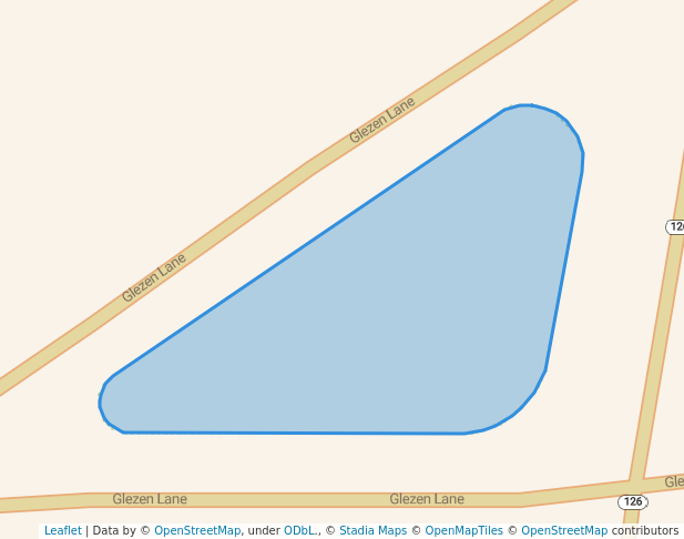 walking in Glezen Lane Park map in Wayland