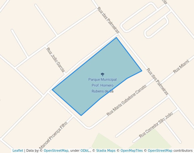 Parque Municipal Prof. Homero Rubens de Sá