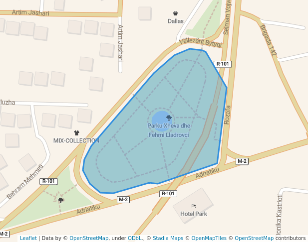 Parku Xheva dhe Fehmi Lladrovci