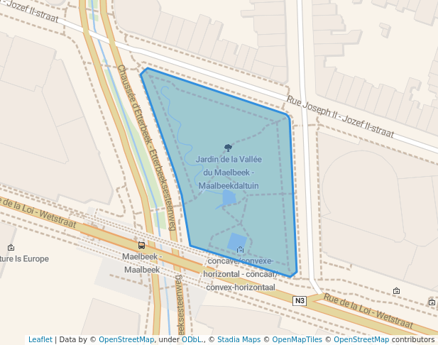 Jardin de la Vallée du Maelbeek - Maalbeekdaltuin