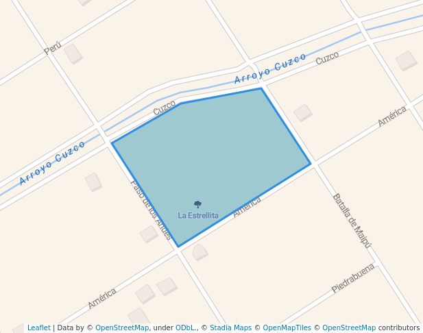 walking in La Estrellita map in Grand Bourg