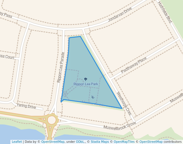 Rippon Lea Park in Mernda | Map and Routes