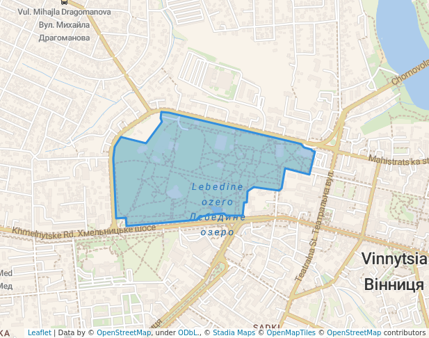 Центральний парк ім. М. Леонтовича