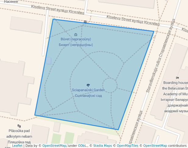 Sciapanaŭski Garden